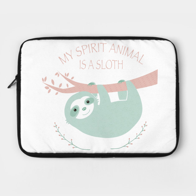 sloth laptop case