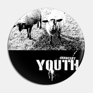 sheep pop art Pin