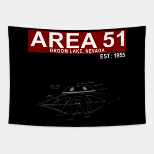 Area 51 full disclosure Tapestry