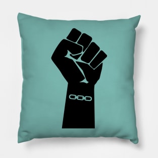 Jacks Fist (Black) Pillow