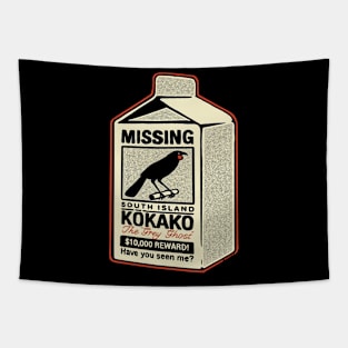 Missing: South Island Kōkako Tapestry