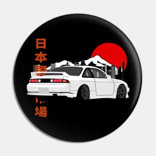 Nissan Silvia S14 Back View Pin