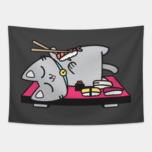 Sushi Cat Tapestry