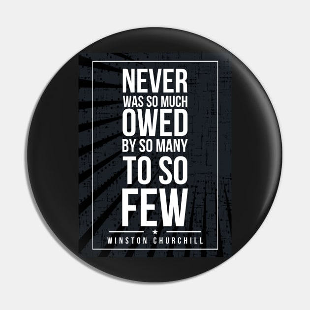 Winston Churchill quote Subway style (white text on black) Pin by Dpe1974