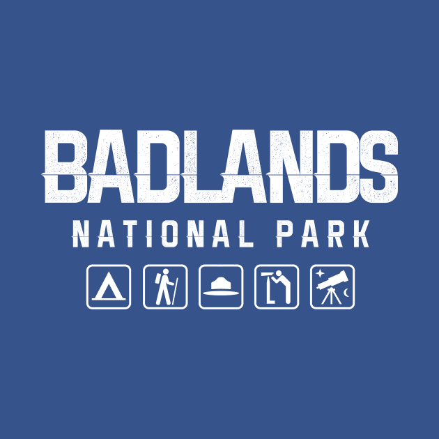 Badlands National Park, South Dakota by npmaps