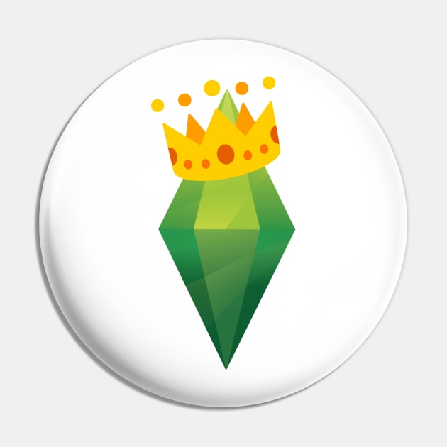 Sims Royalty Pin by AlienClownThings