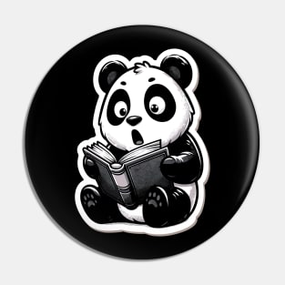 Surprised Panda Pin