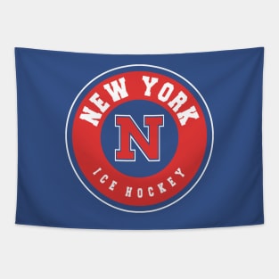 New York ice hockey Tapestry