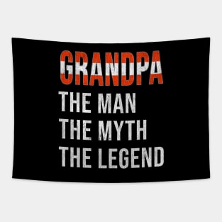 Grand Father Austrian Grandpa The Man The Myth The Legend - Gift for Austrian Dad With Roots From  Austria Tapestry