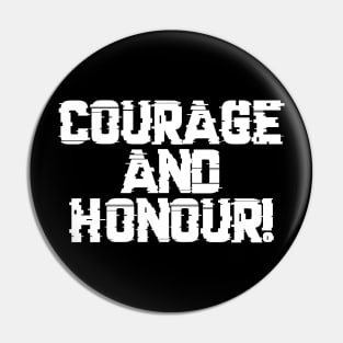 Courage and Honour Wargaming Warcry - Marines Battle Cry Pin