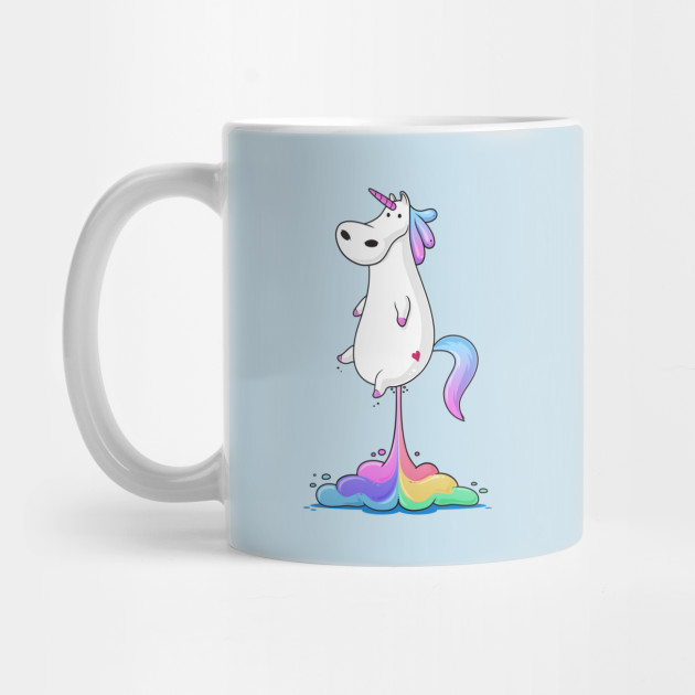 Unicorn Fart Unicorn Mug Teepublic