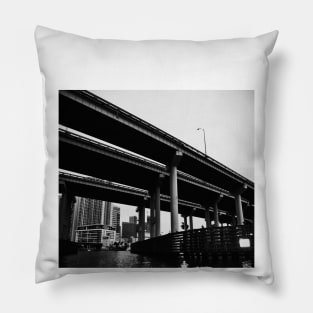 Miami River under I-95 Pillow