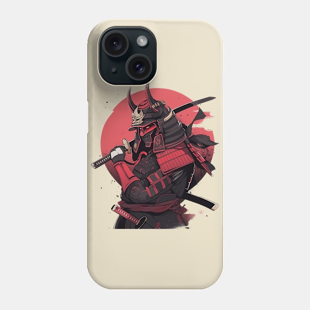 samurai Phone Case by fancy ghost