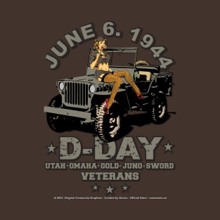 D-Day Willys Veterans T-Shirt