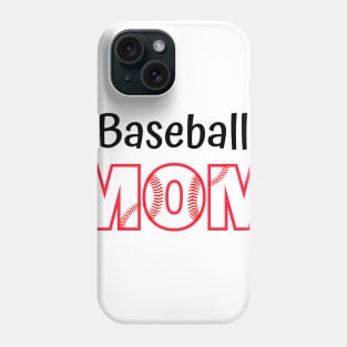 Fun Baseball Mom Design Phone Case