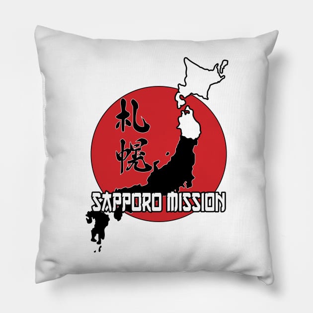 Sapporo LDS mission Pillow by Cryptid