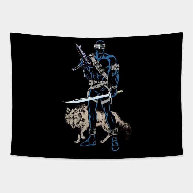 Snake-Eyes Tapestry by Scottish Arms Dealer