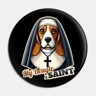 Beagle nun Pin