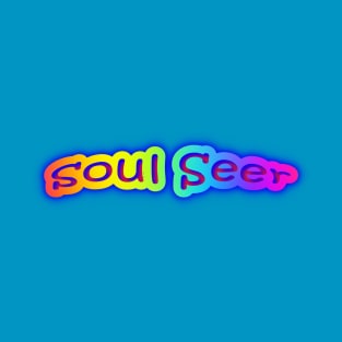 Soul Seer Neon Retro Rainbow T-Shirt