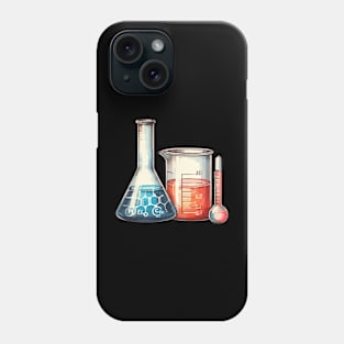 Chemistry Lab Beakers Phone Case