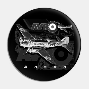 Avro Anson Vintage Warbird Pin