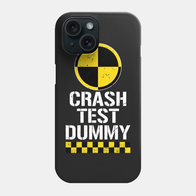 Crash Test Dummy Yellow Man Phone Case by GShow