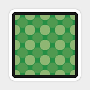 Dots Dots! light green Magnet