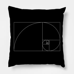 Fibonacci Spiral Pillow