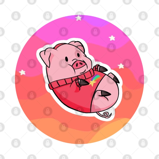 Gravity Pig by VinylPatch