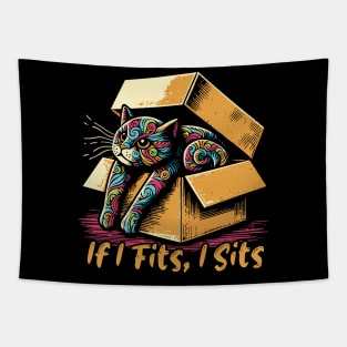 If I Fits I Sits Tapestry