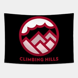 Climbing Hills Tapestry