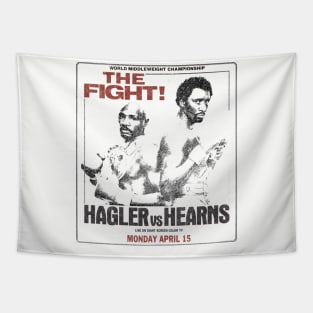 Hagler vs Hearns - Vintage Tapestry