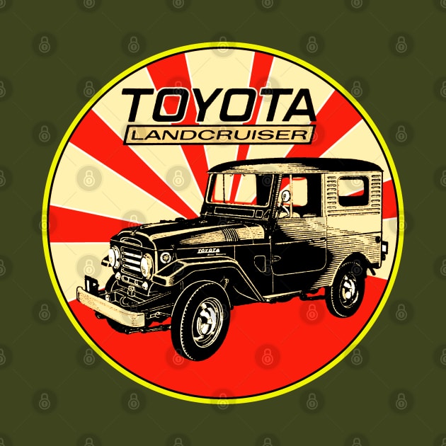 Toyota Land Cruiser by Midcenturydave