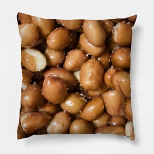 salted peanut texture Pillow