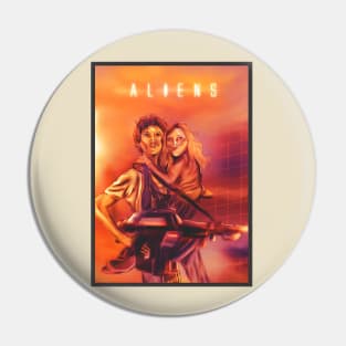 vintage ripley - aliens Pin