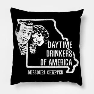 Missouri Day Drinking Shirt Beer Wine Drinker Alcohol Gift Pillow