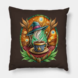 The Magical Coffee Harry Style Pillow