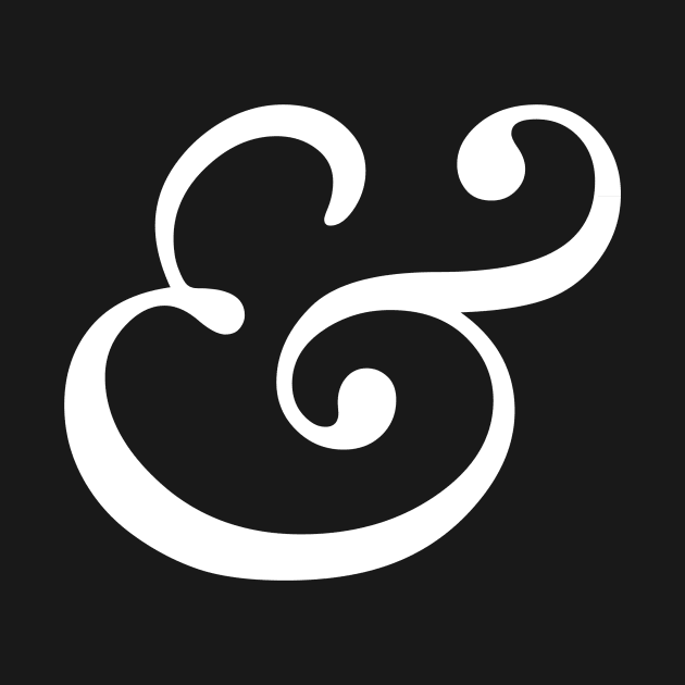 Typography Ampersand & Sign by vladocar