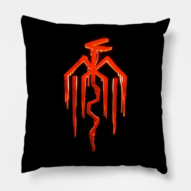 City of chains Pillow by ChrisHarrys