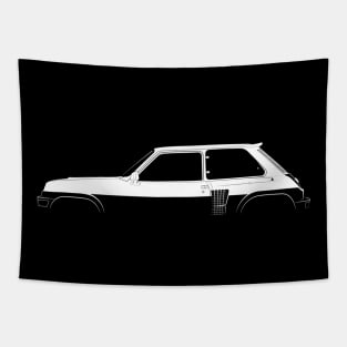 Renault 5 Turbo Silhouette Tapestry