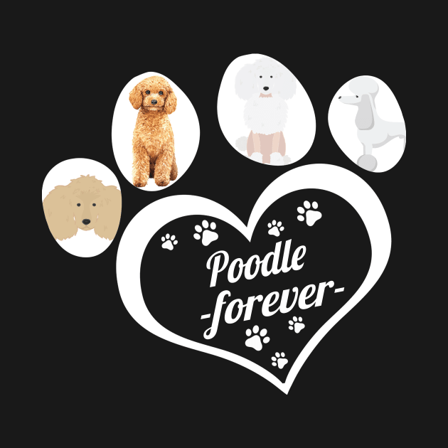 Poodle forever by TeesCircle