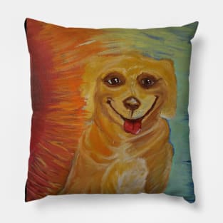 Tie dyed Sadie Mae! Pillow