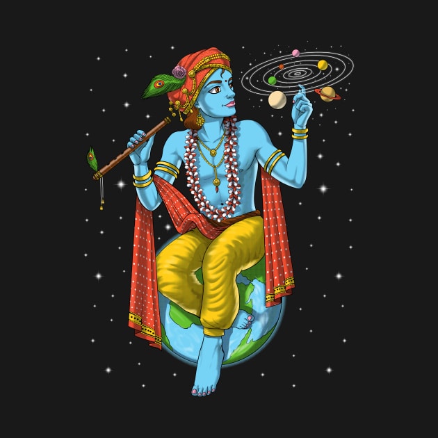 Hinduism Lord Krishna by underheaven