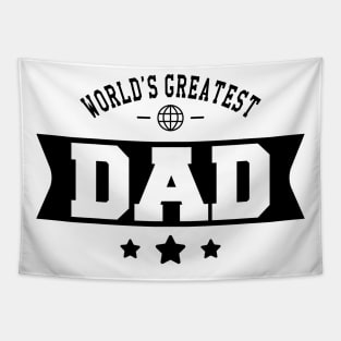 Dad - World's Greatest Dad Tapestry