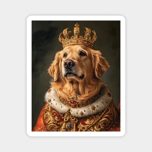 Golden Retriever The King Magnet