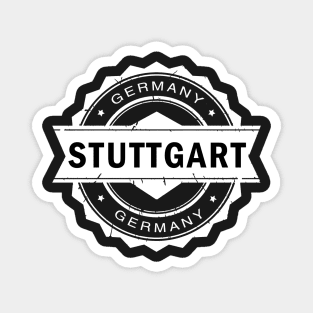 Stuttgart Tourist Stamp, Germany Magnet