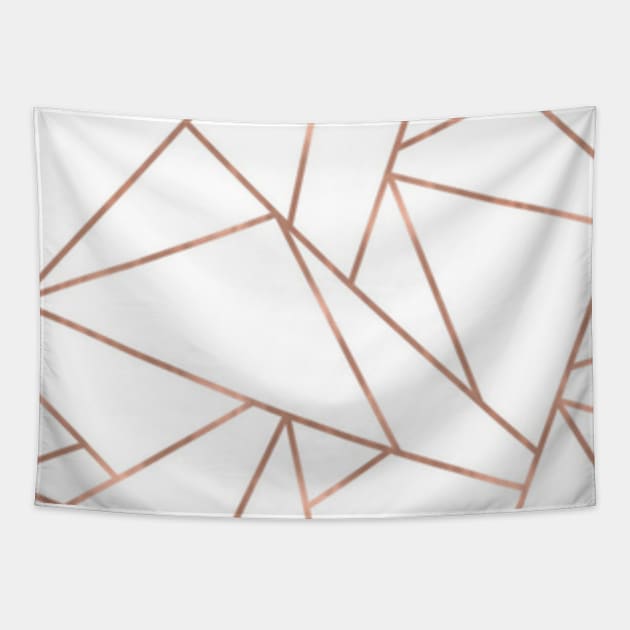 white and gold Tapestry by PREMIUMSHOP