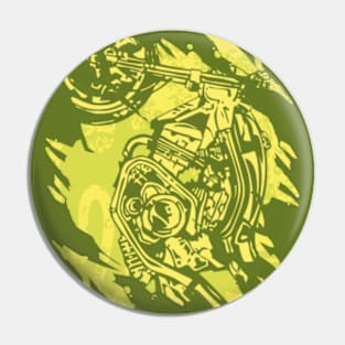 Abstract Naked Bike Motorcycle Pins And Buttons For Sale TeePublic