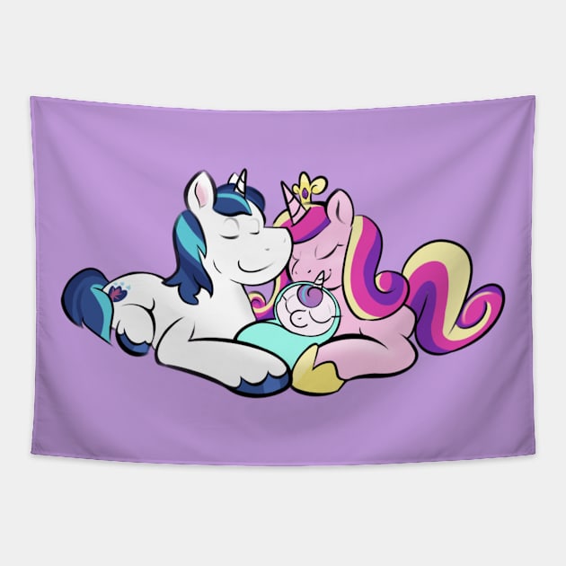 The Royal Family Tapestry by AmyNewBlue