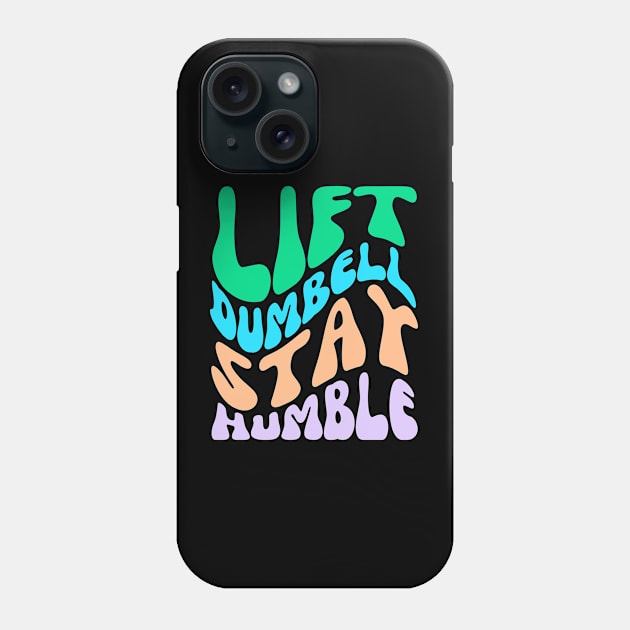 Dumbell Phone Case by AniTeeCreation
